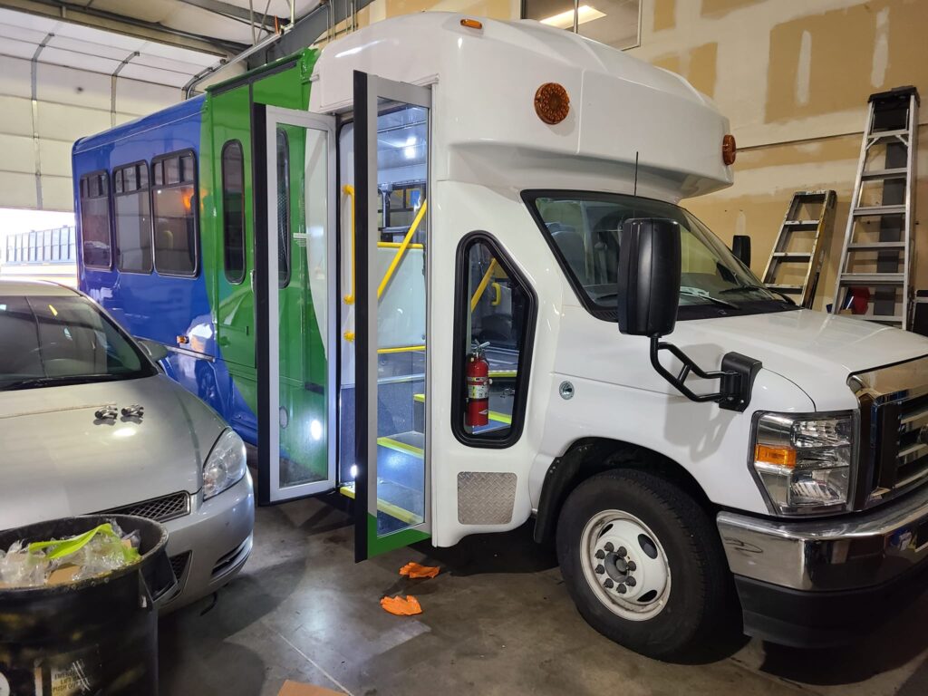 Re-Keying Brand New 2024 Ford E-450 Buses - Locksmith Job in Auburn, WA